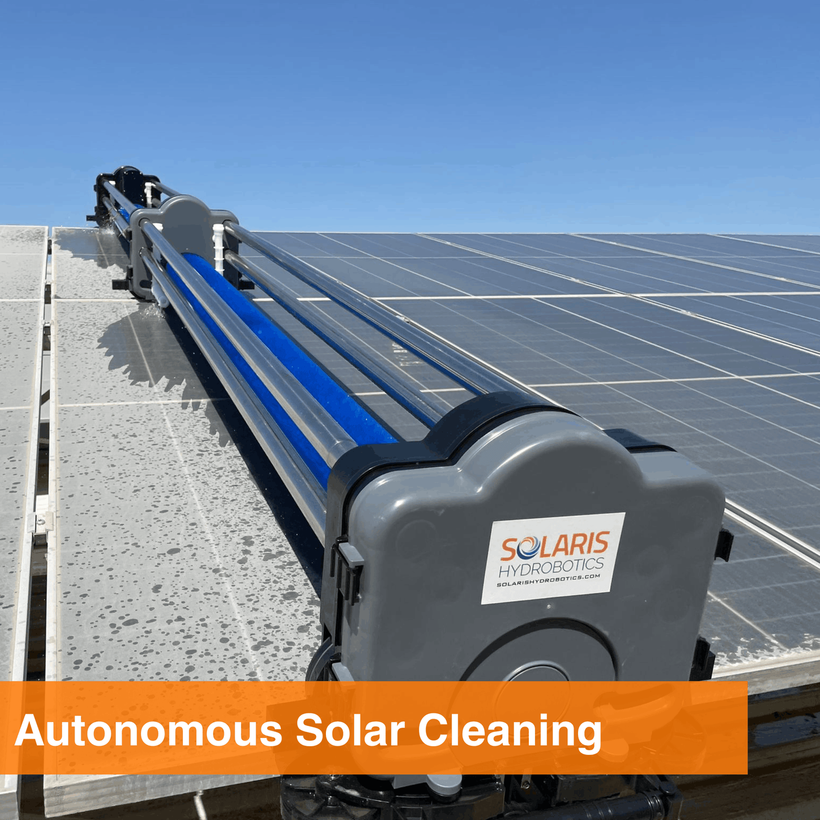 Autonomous solar panel cleaning system manufacturer supplying robotic solar cleaning solutions for solar farms, commercial rooftops and utility-scale projects across UAE and GCC.