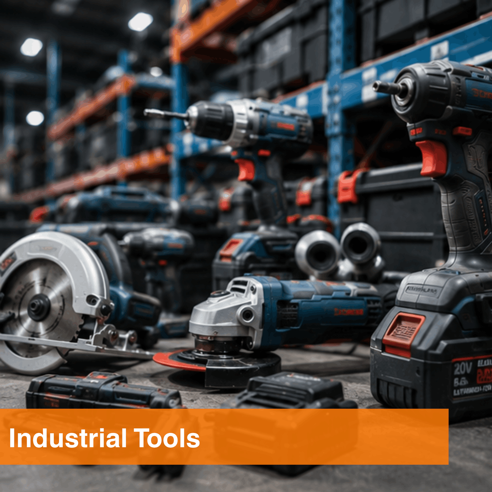 Industrial tools and equipment manufacturer supplying professional power tools, workshop tools and construction equipment across UAE and GCC markets.